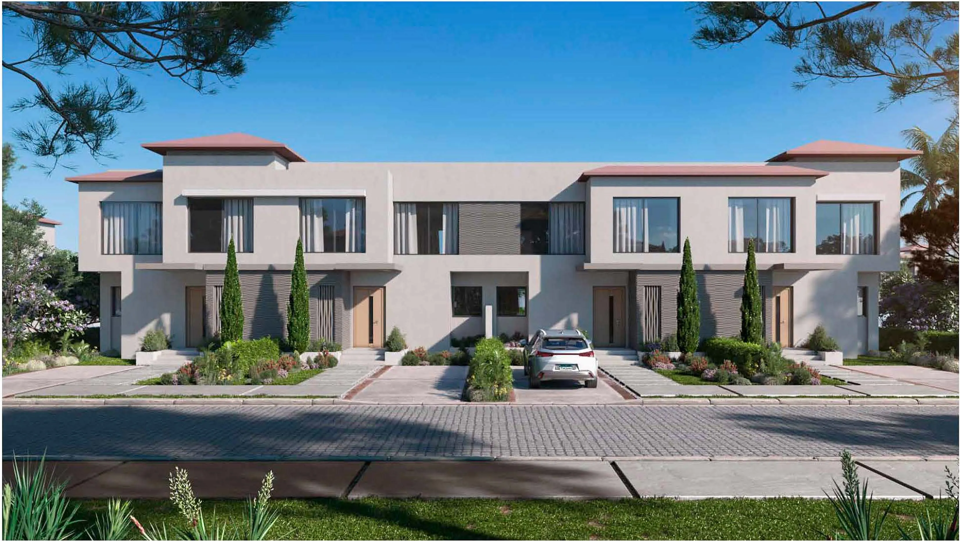Townhouse for sale in Badya  in October Gardens of 190 m² with 3 bedrooms