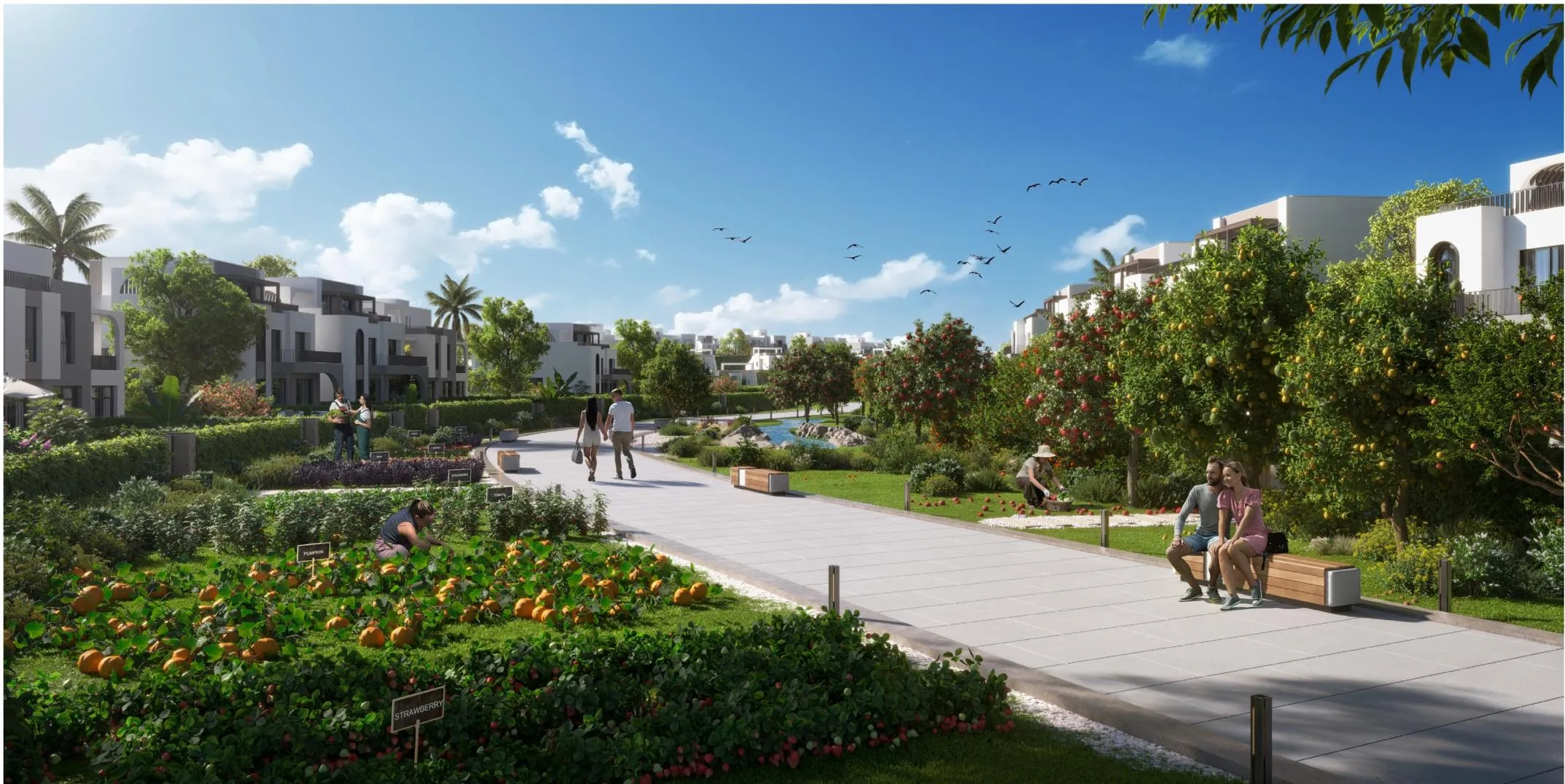Apartment for sale in O West Orascom in October Gardens of 136 m² with 2 bedrooms