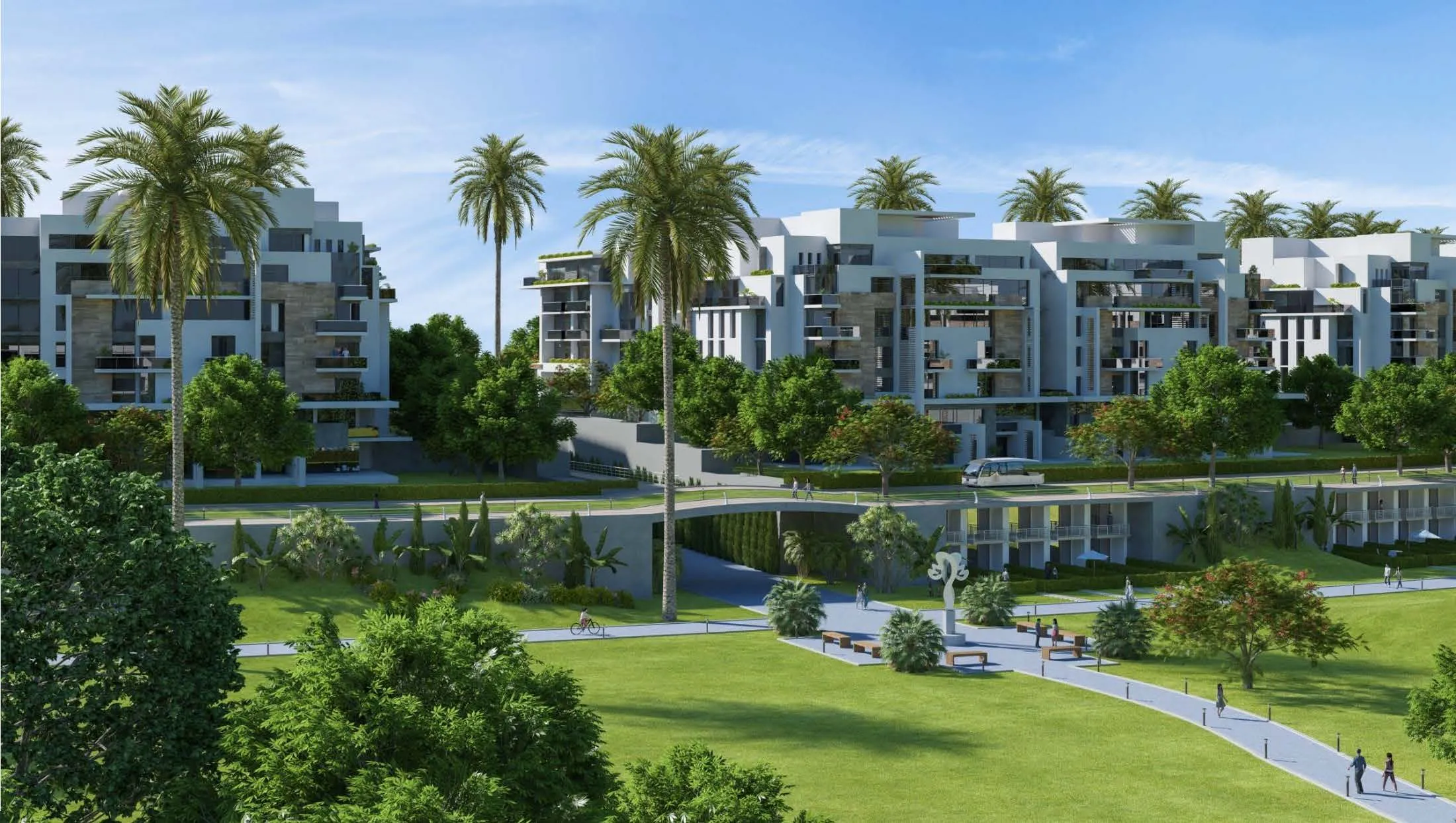 Apartment for sale in Club Park- ICity New Cairo in New Cairo of 165 m² with 3 bedrooms