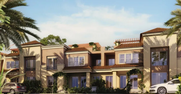 Duplex for sale in Sarai in New Cairo of 260 m² with 4 bedrooms