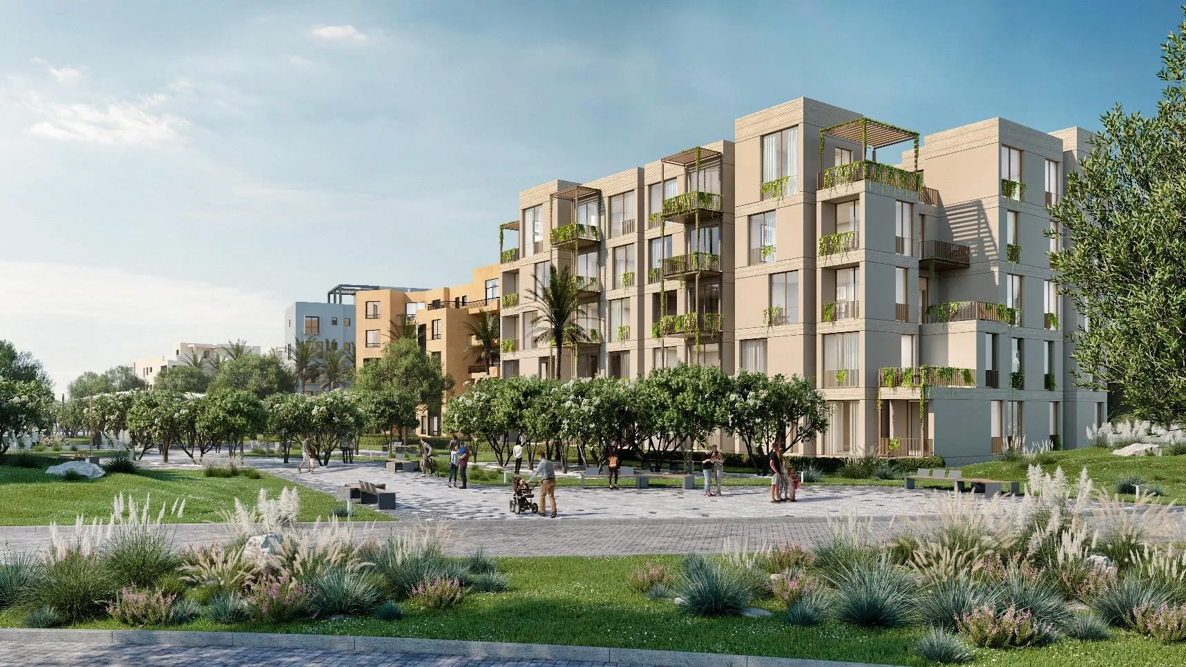 Apartment for sale in O West Orascom in October Gardens of 207 m² with 4 bedrooms