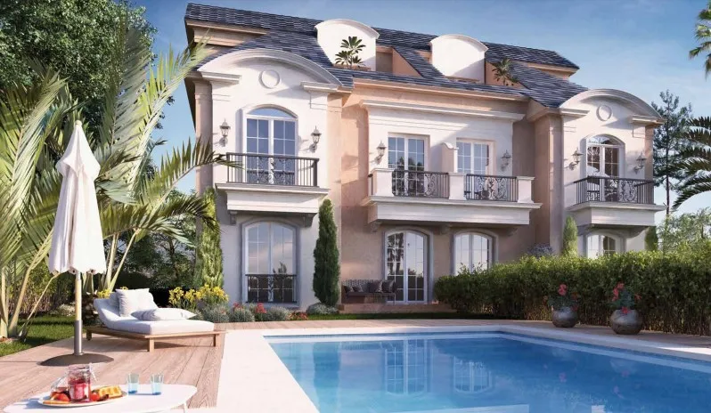 Townhouse for sale in Layan in New Cairo of 266 m² with 3 bedrooms