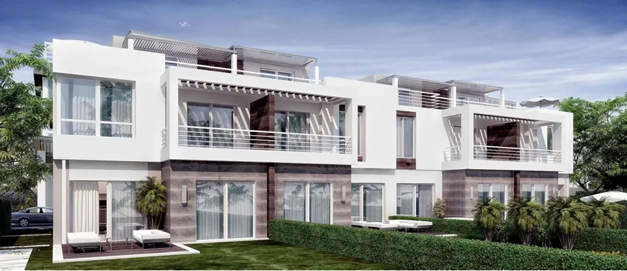 Townhouse for sale in Woodville in 6th of October City of 228 m² with 4 bedrooms