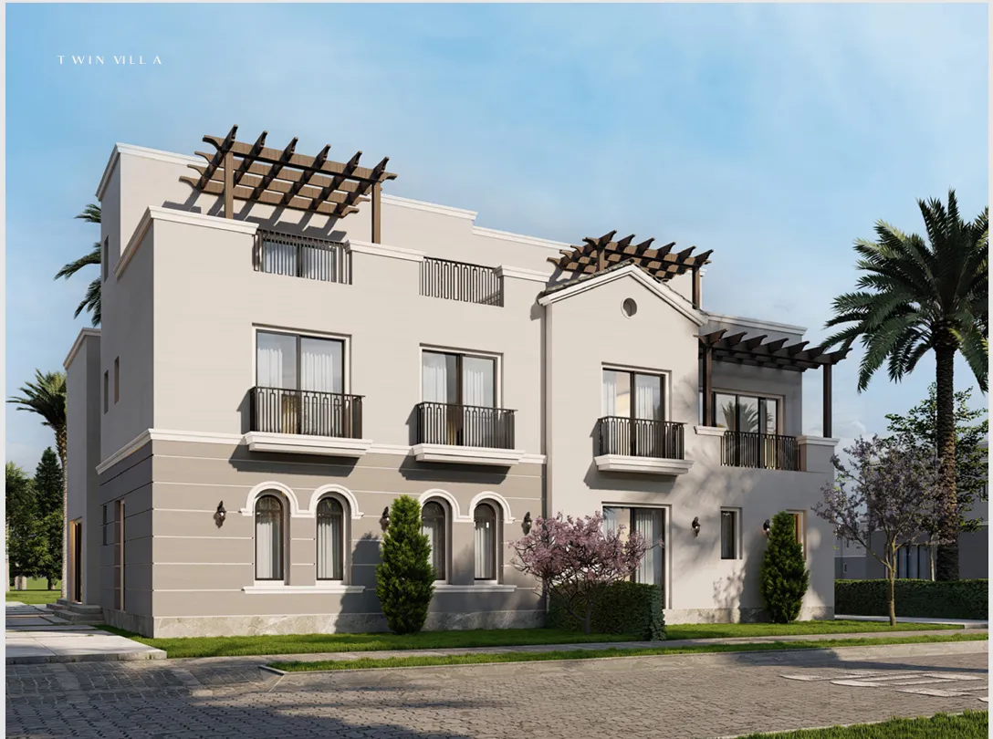 Twinhouse for sale in Hyde Park in New Cairo of 305 m² with 3 bedrooms