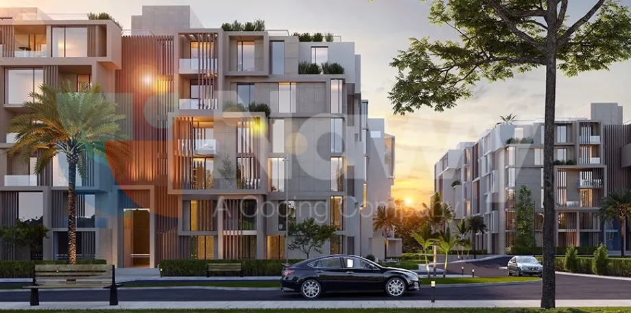 Apartment for sale in Eastown Residence in New Cairo of 0 m² with 3 bedrooms