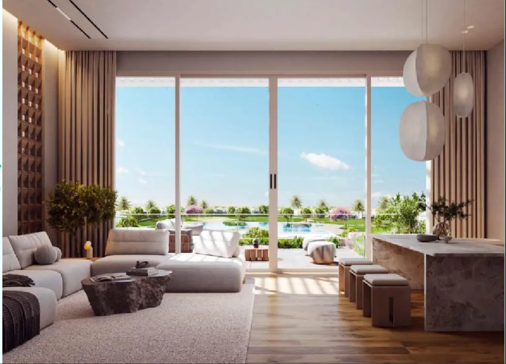 شقة للبيع في هاسيندا ووترز  في رأس الحكمة بمساحة 103 م² تتكون من 2 غرف