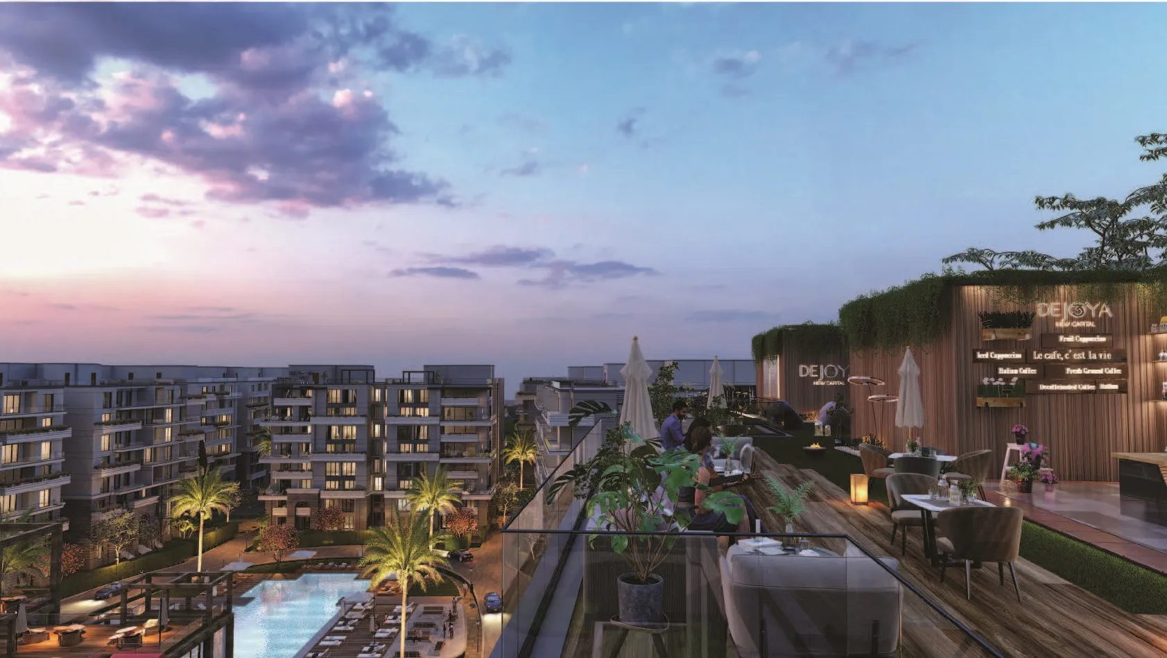 Apartment for sale in De Joya  3 in New Capital City of 166 m² with 3 bedrooms