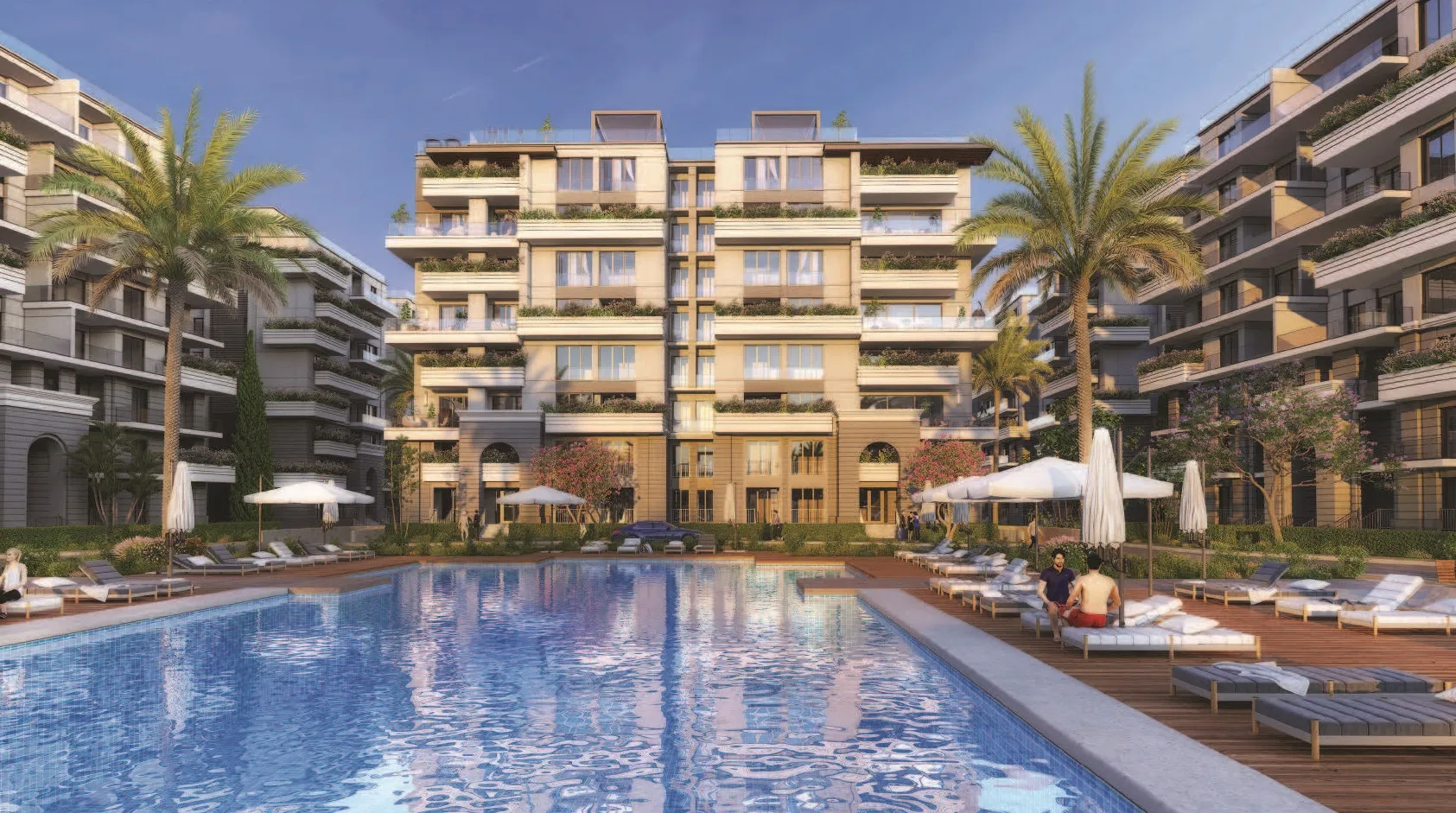 Apartment for sale in De Joya  3 in New Capital City of 166 m² with 3 bedrooms