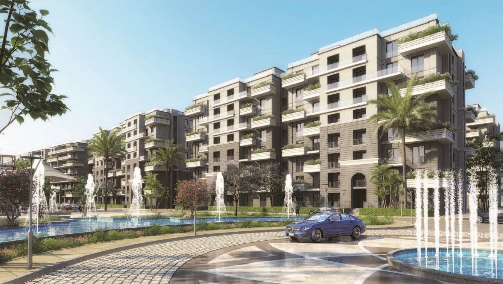 Apartment for sale in De Joya  3 in New Capital City of 166 m² with 3 bedrooms