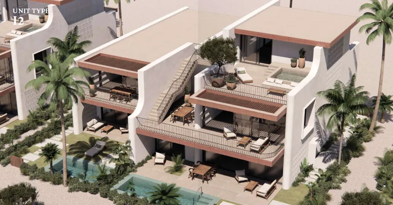 Chalet for sale in R6-Bougainvillea in Ras El Hekma of 0 m² with 3 bedrooms