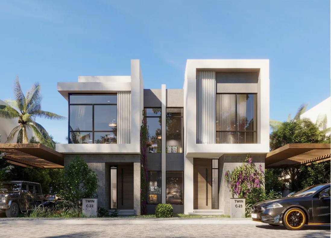 Twinhouse for sale in Azha North Coast  in Ras El Hekma of 171 m² with 3 bedrooms