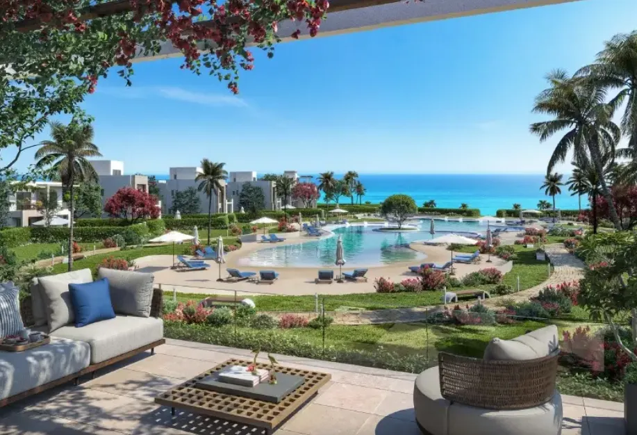 Chalet for sale in Hyde Park North - Seashore in Ras El Hekma of 91 m² with 2 bedrooms