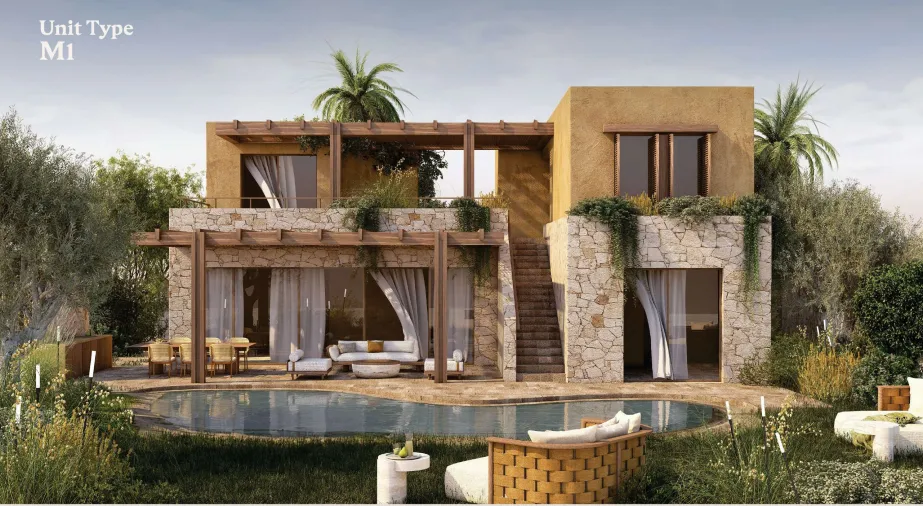 Penthouse for sale in R3-Oasis in Ras El Hekma of 0 m² with 4 bedrooms