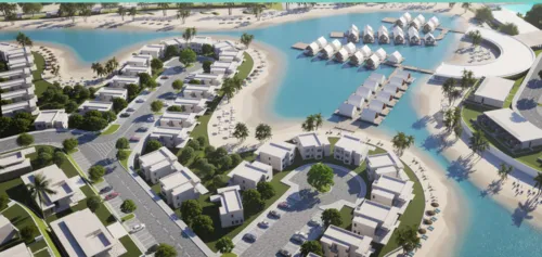 شاليه للبيع في سولت شور- سولت  في رأس الحكمة بمساحة 105 م² تتكون من 2 غرف