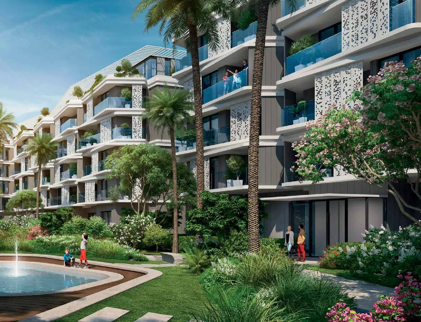 Apartment for sale in Badya  in October Gardens of 131 m² with 2 bedrooms