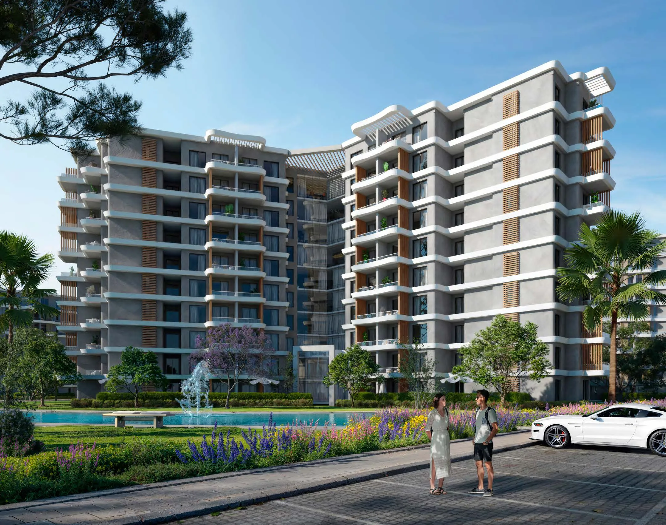 Apartment for sale in Badya  in October Gardens of 131 m² with 2 bedrooms