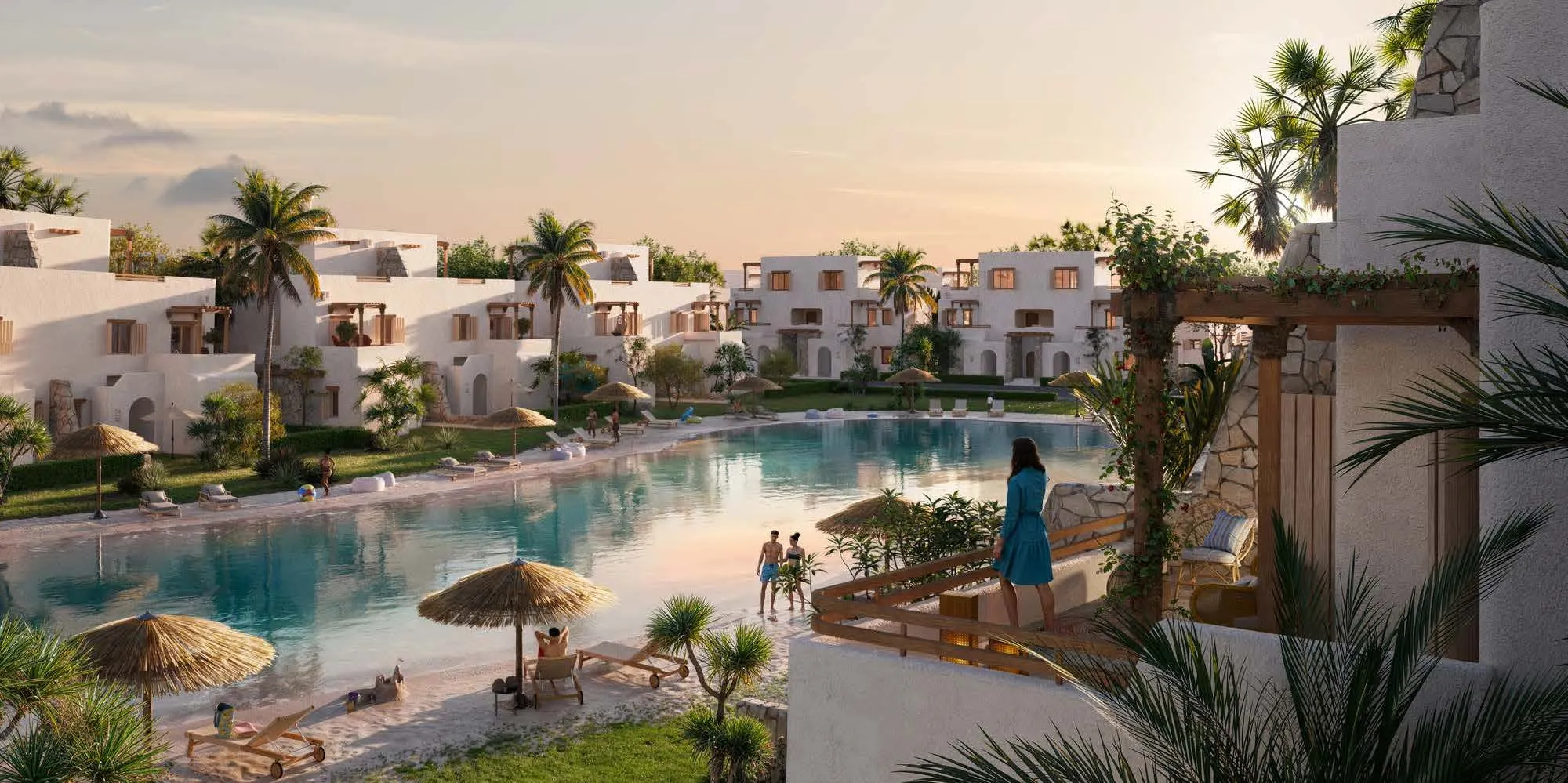 Chalet for sale in Bianchi Ilios in Sidi Abdel Rahman of 123 m² with 3 bedrooms
