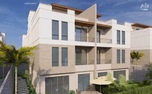 تاون هاوس للبيع في مارينا 8 باى ذا ليك في الساحل الشمالي بمساحة 0 م² تتكون من 4 غرف