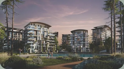 Apartment for sale in Nest in 6th settlement of 135 m² with 2 bedrooms