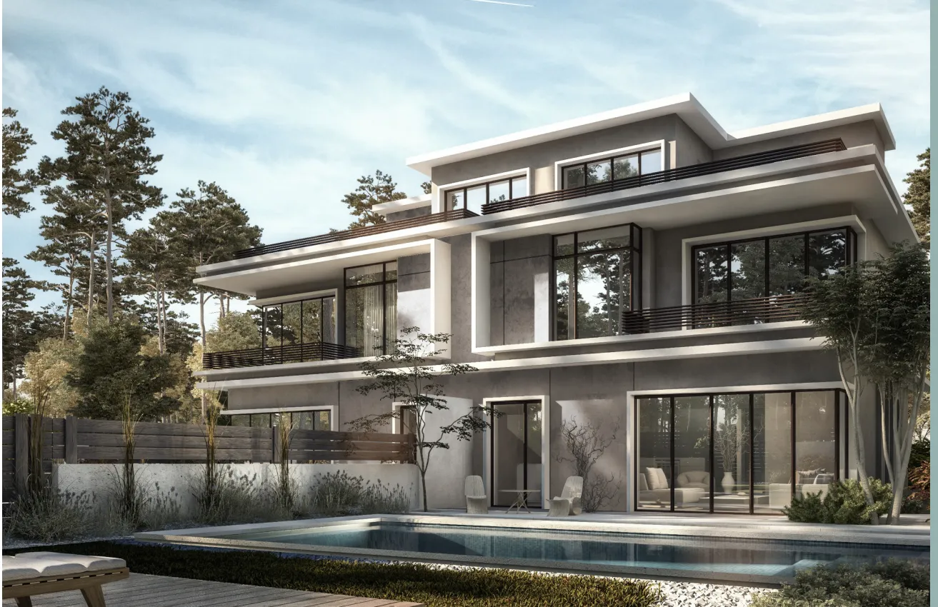 Twinhouse for sale in Il Bosco New Capital in New Capital City of 247 m² with 3 bedrooms