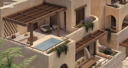 تاون هاوس للبيع في ار2 - ذا تاون في رأس الحكمة بمساحة 0 م² تتكون من 4 غرف