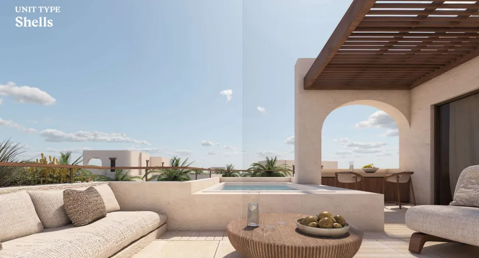 تاون هاوس للبيع في ار2 - ذا تاون في رأس الحكمة بمساحة 0 م² تتكون من 4 غرف