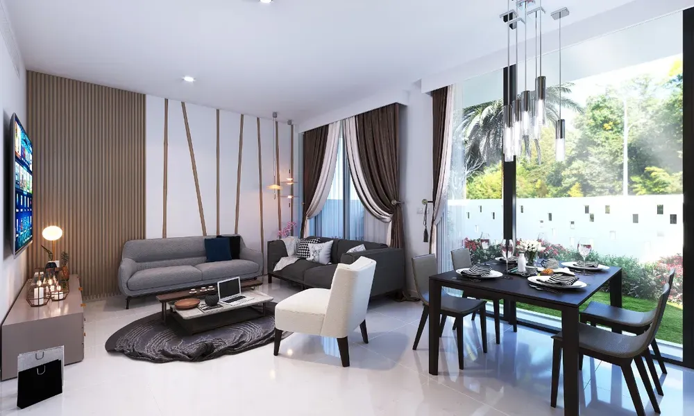 دوبلكس للبيع في مونتي نابليون في مدينة المستقبل بمساحة 70 م² تتكون من 1 غرف