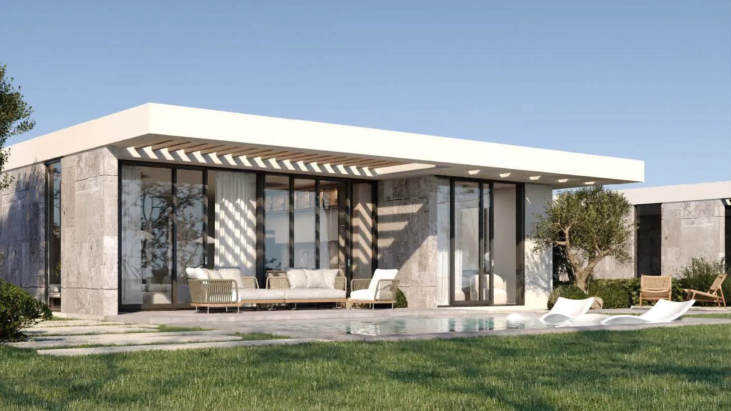 One-story Villa for sale in Olive Oasis - Solare in Ras El Hekma of 191 m² with 3 bedrooms