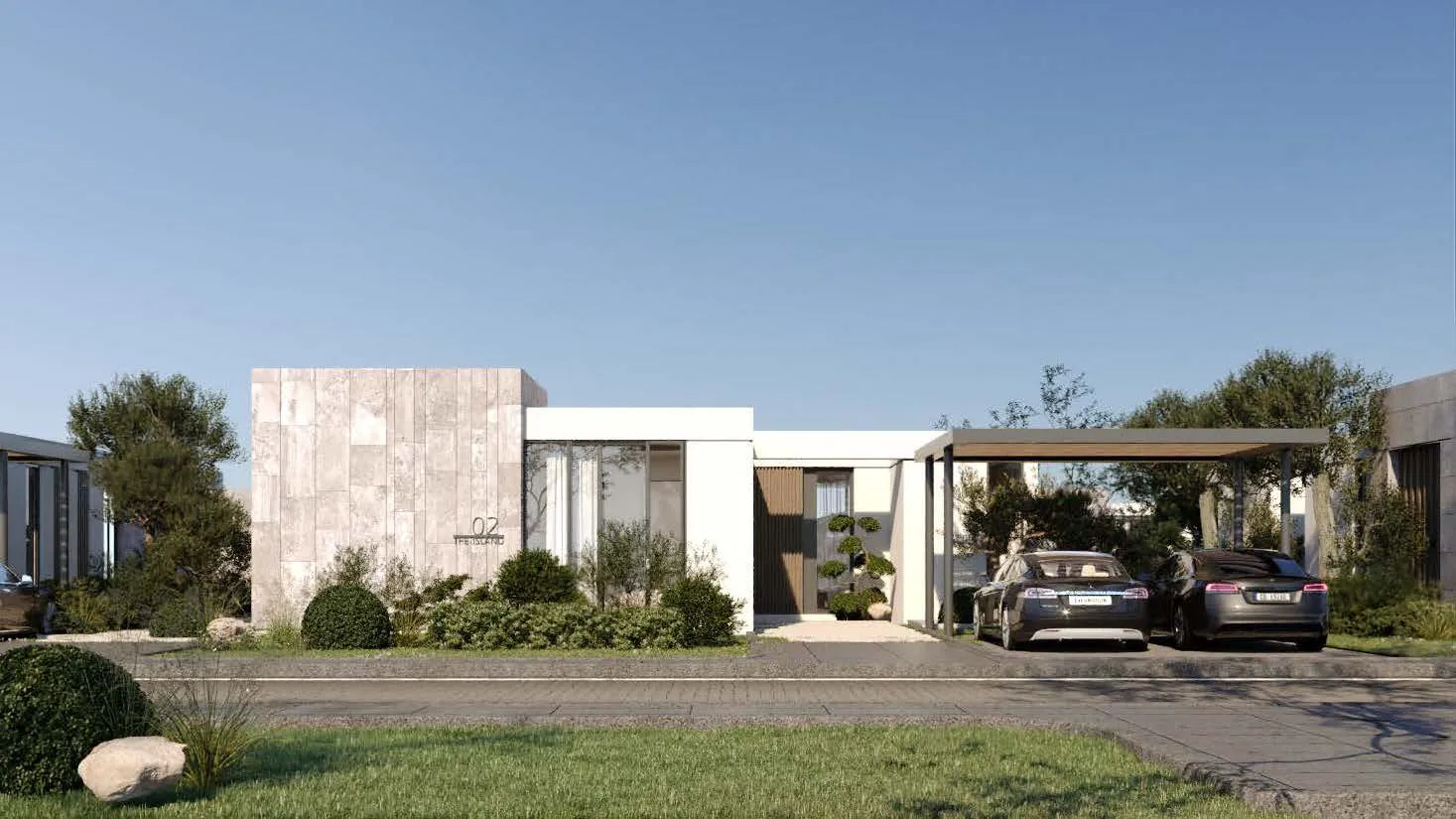 One-story Villa for sale in Olive Oasis - Solare in Ras El Hekma of 191 m² with 3 bedrooms