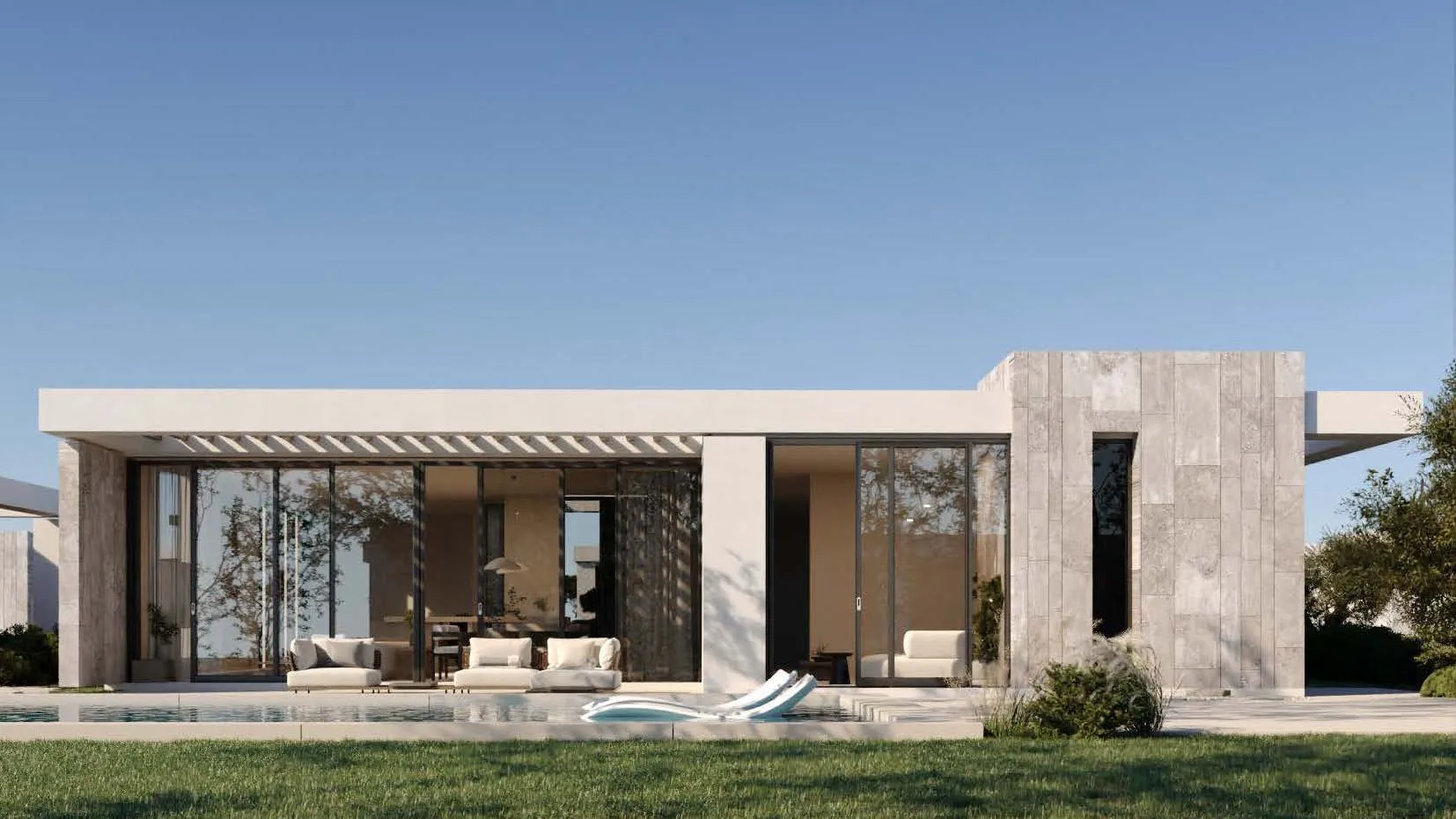 One-story Villa for sale in Olive Oasis - Solare in Ras El Hekma of 235 m² with 4 bedrooms