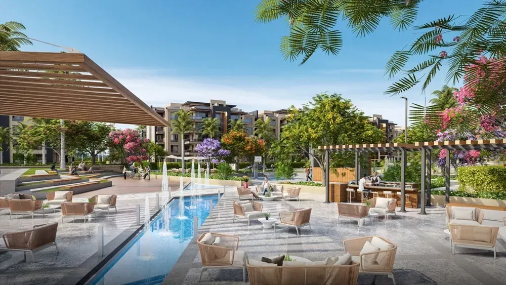 Apartment for sale in AZAD in New Cairo of 190 m² with 3 bedrooms