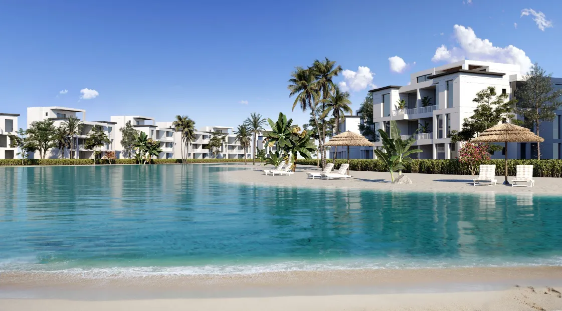 Chalet for sale in Cali Coast Ras El Hekma in Ras El Hekma of 103 m² with 2 bedrooms