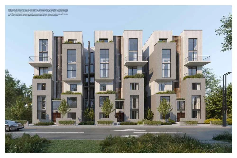 Apartment for sale in Ivoire East  in New Cairo of 132 m² with 2 bedrooms