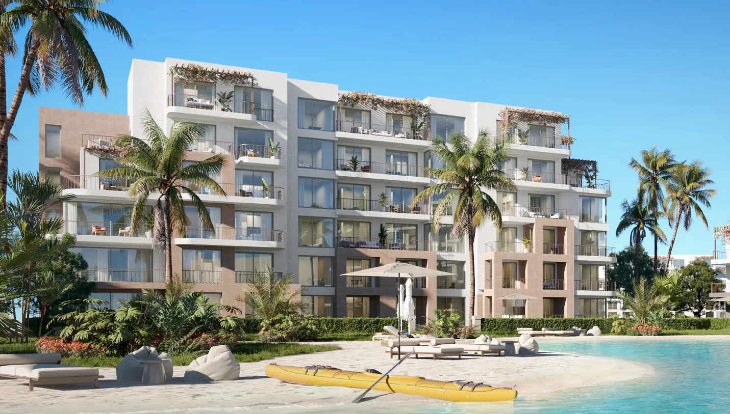 Chalet for sale in Hyde Park North - Seashore in Ras El Hekma of 80 m² with 1 bedrooms