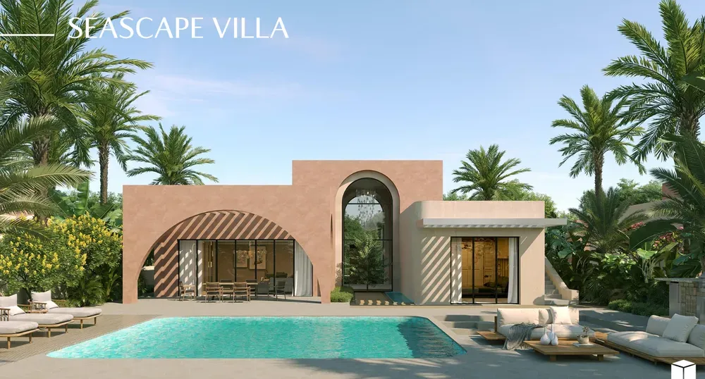 توين هاوس للبيع في أوجامي رأس الحكمة في رأس الحكمة بمساحة 268 م² تتكون من 4 غرف