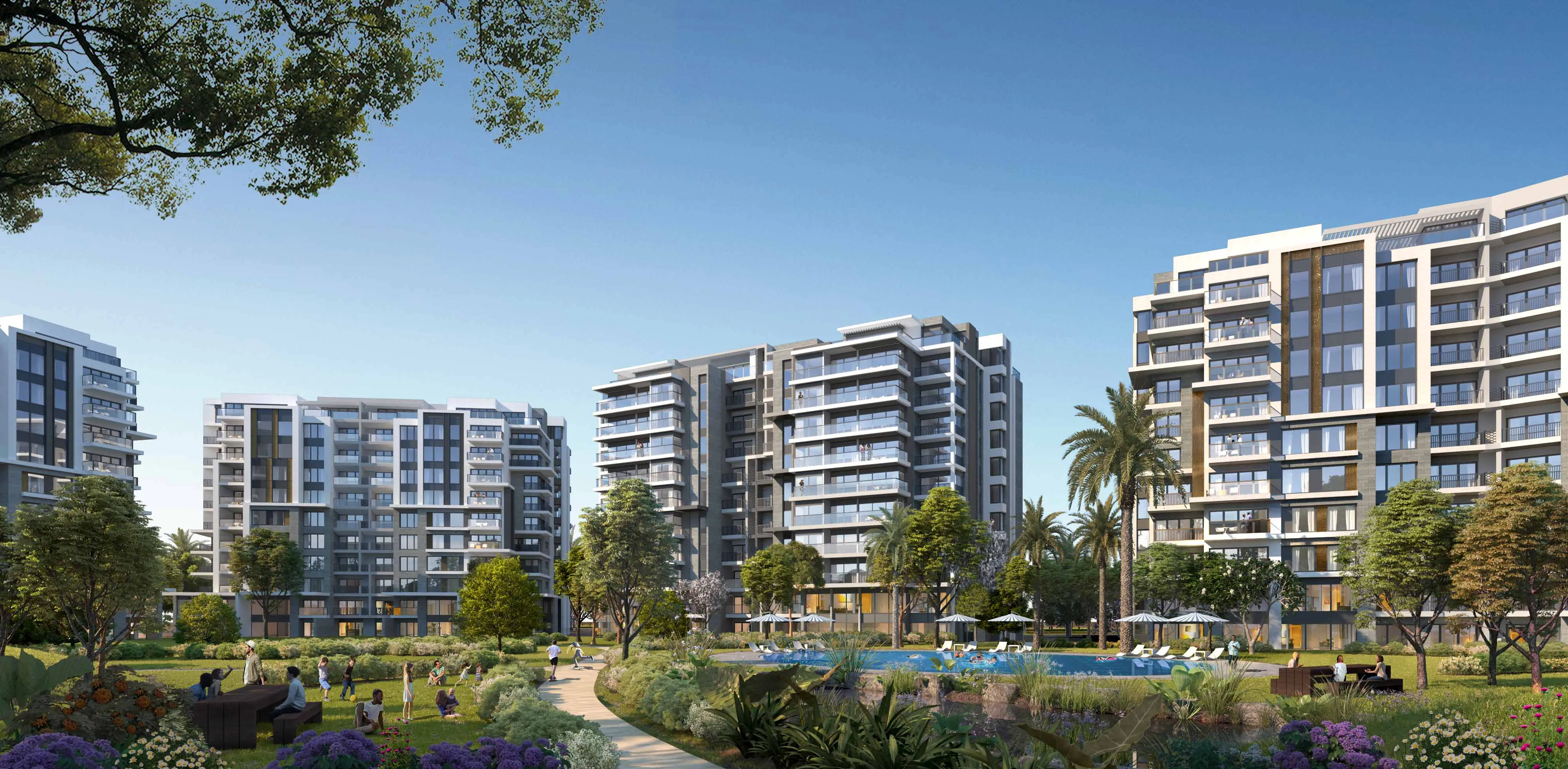 Apartment for sale in ZED  in El Sheikh Zayed of 103 m² with 2 bedrooms