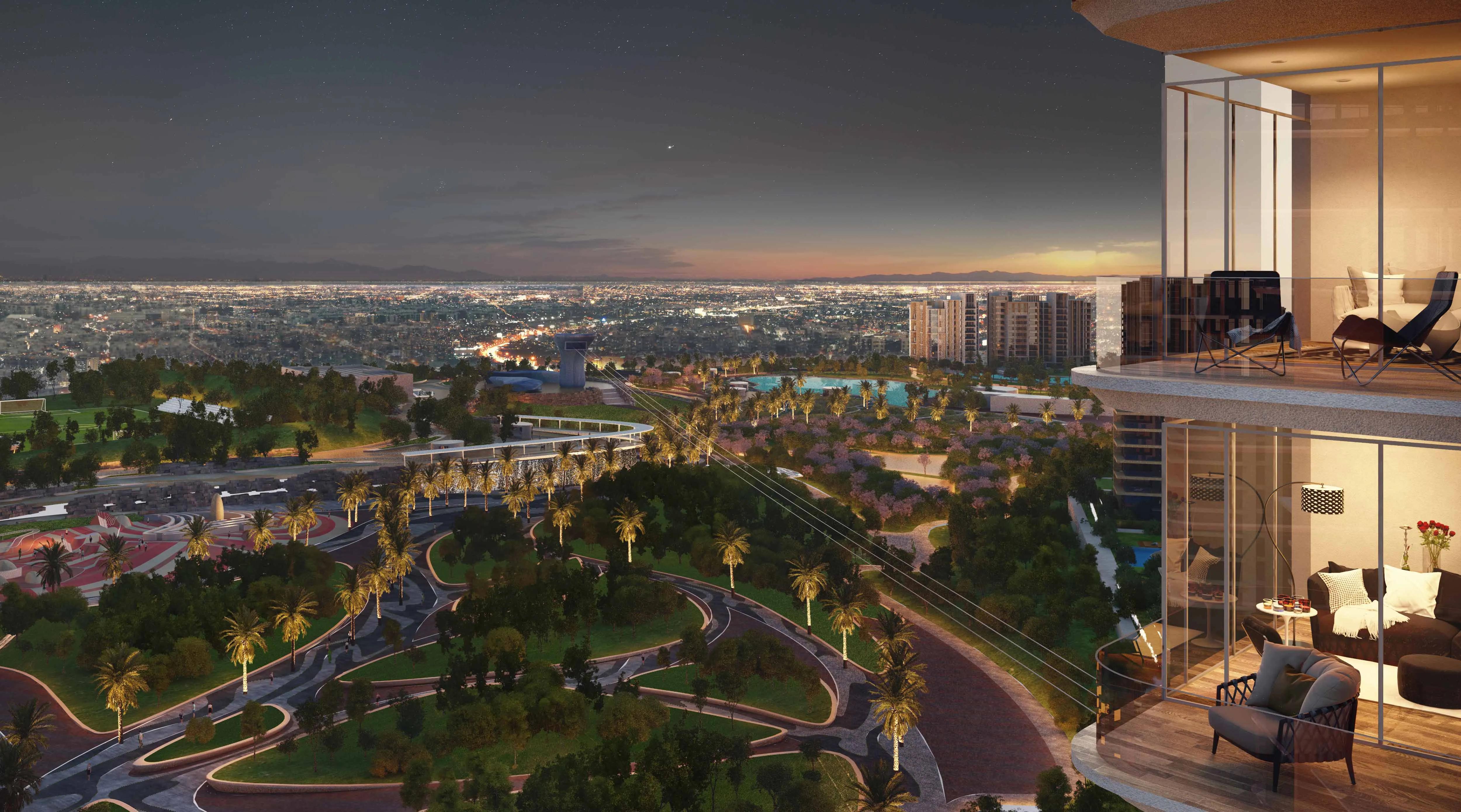 Apartment for sale in ZED  in El Sheikh Zayed of 110 m² with 2 bedrooms