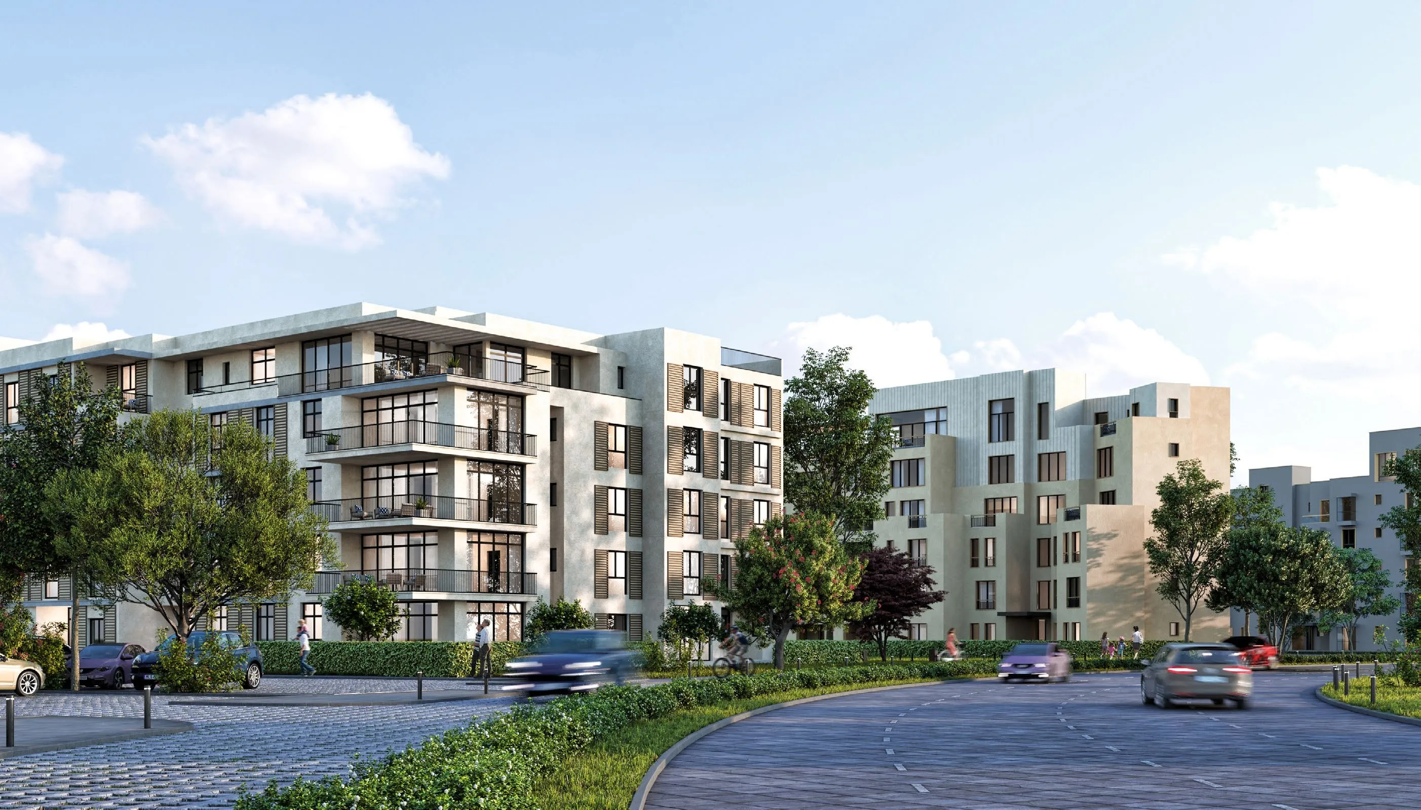 Apartment for sale in O West Orascom in October Gardens of 120 m² with 2 bedrooms