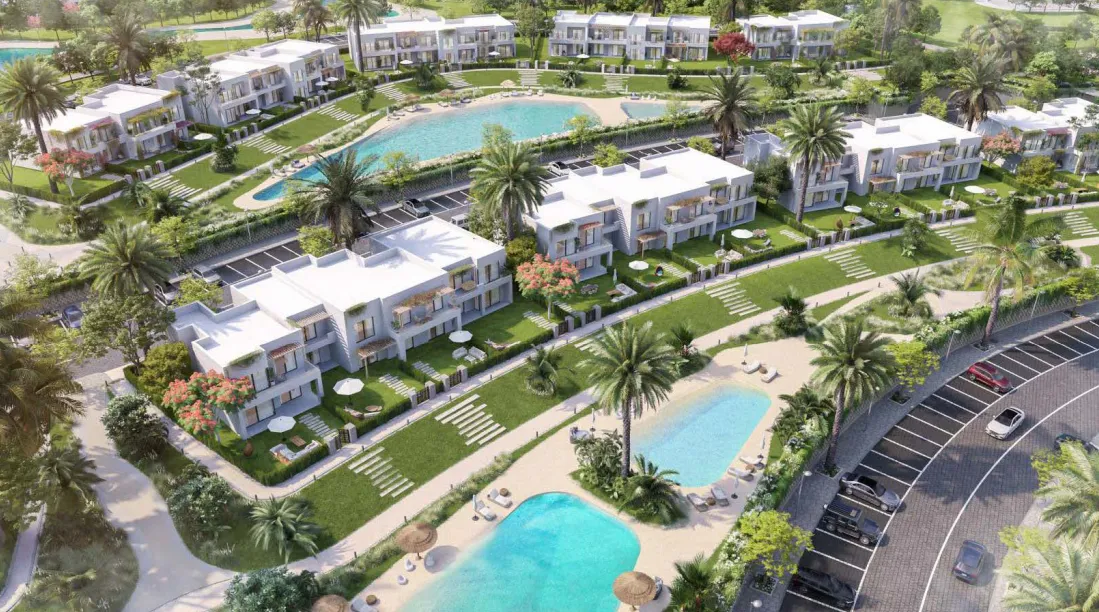 Chalet for sale in Hyde Park North - Seashore in Ras El Hekma of 96 m² with 2 bedrooms
