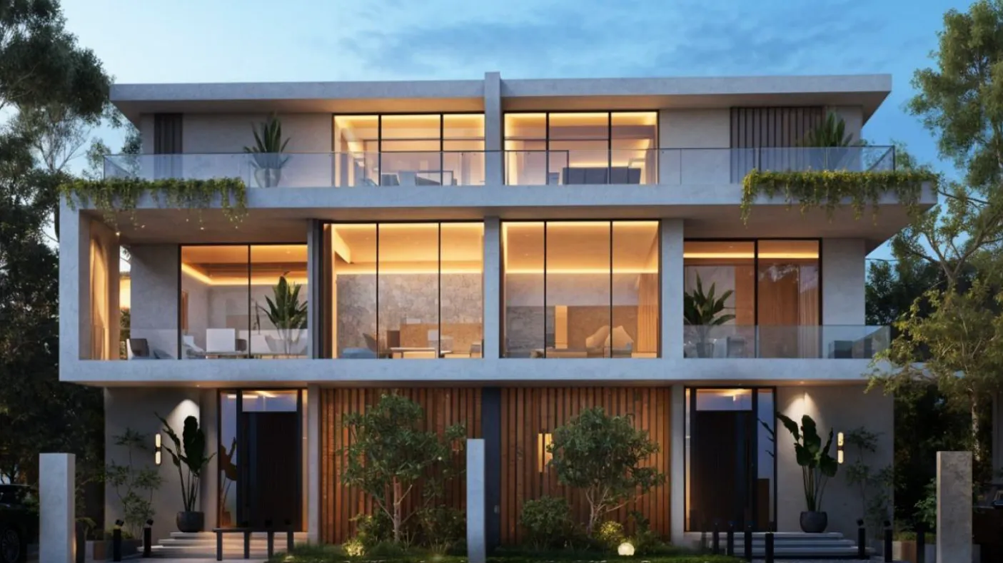 Twinhouse for sale in Zomra East in New Cairo of 270 m² with 3 bedrooms