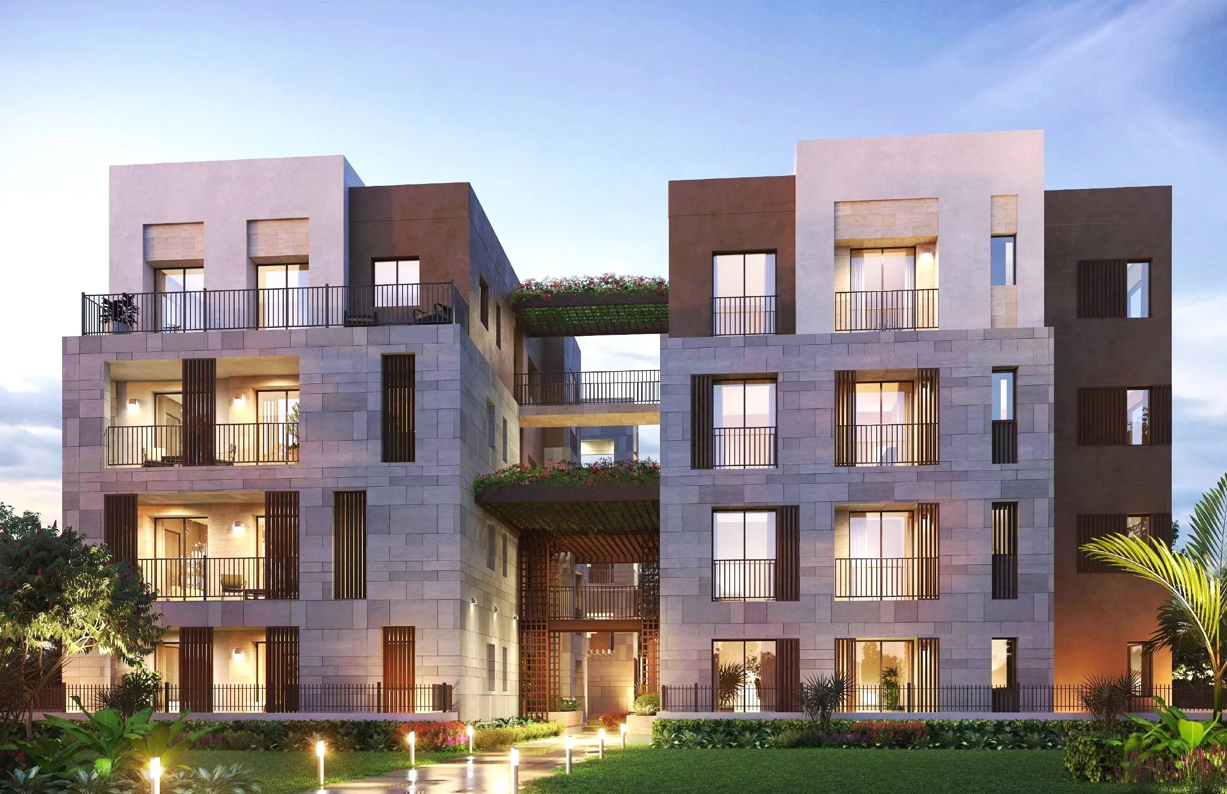 Apartment for sale in DISTRICT 5 in South New Cairo of 124 m² with 2 bedrooms