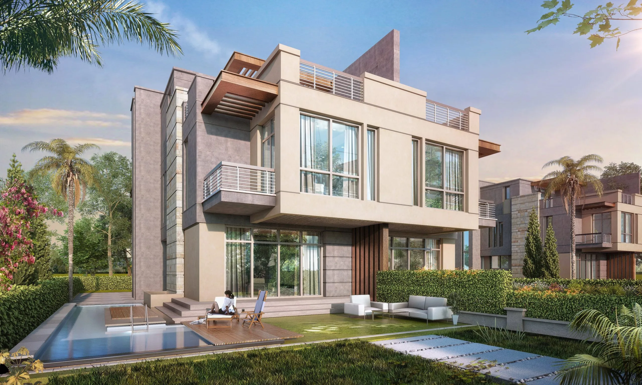 Twinhouse for sale in Marina 8 in North Coast-Sahel  of 319 m² with 3 bedrooms