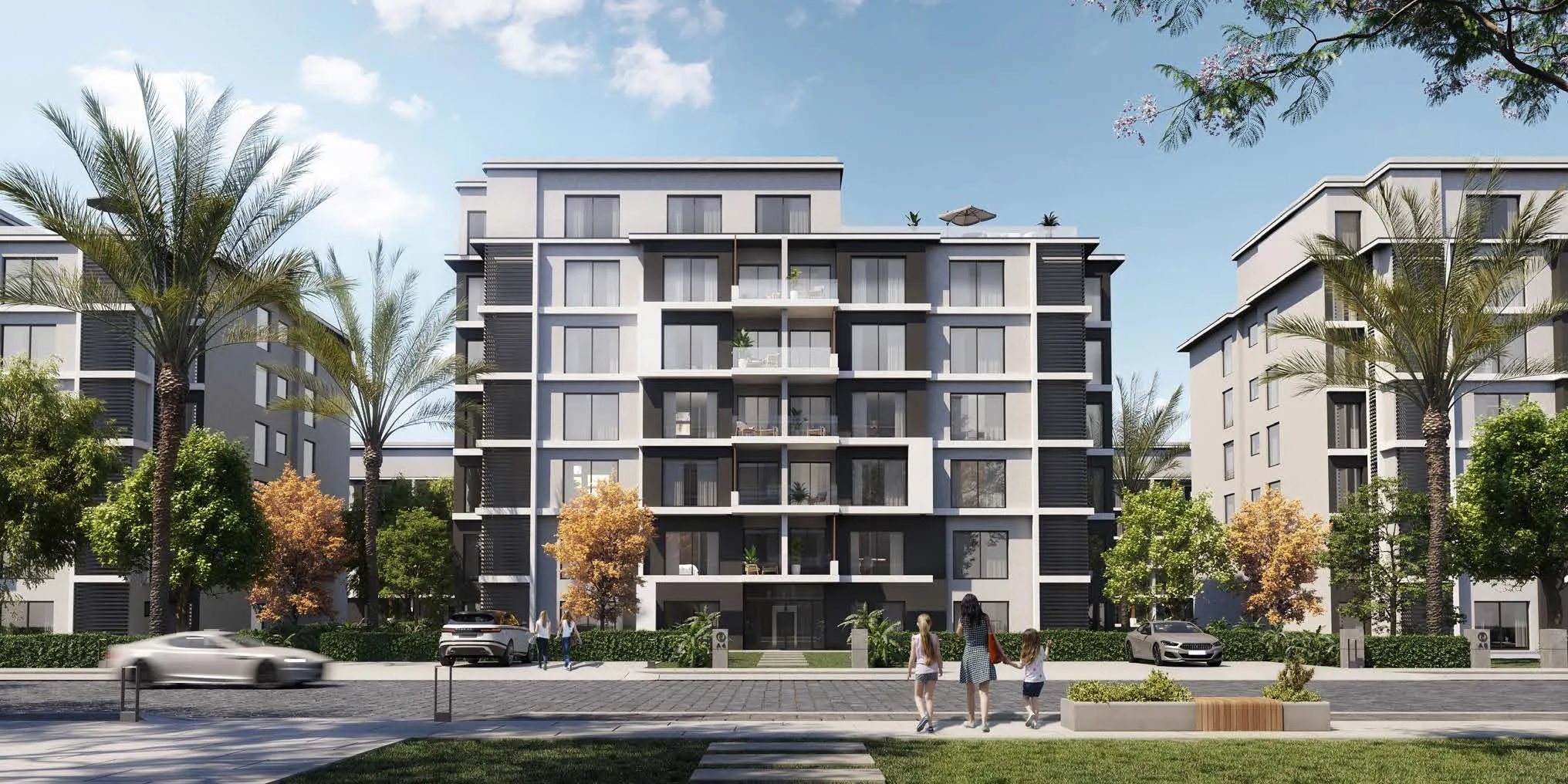 Apartment for sale in Creektown  in New Cairo of 170 m² with 3 bedrooms