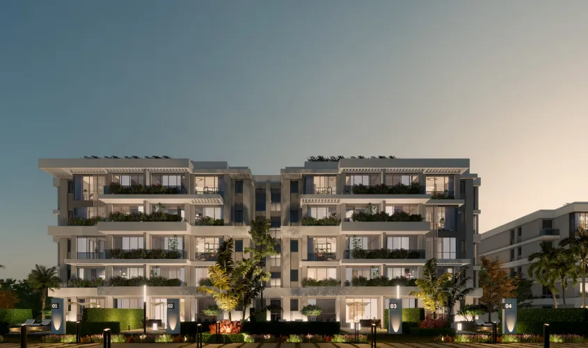 Apartment for sale in Bluetree in New Cairo of 185 m² with 3 bedrooms