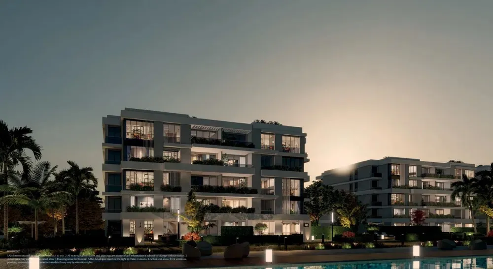 Apartment for sale in Bluetree in New Cairo of 200 m² with 3 bedrooms