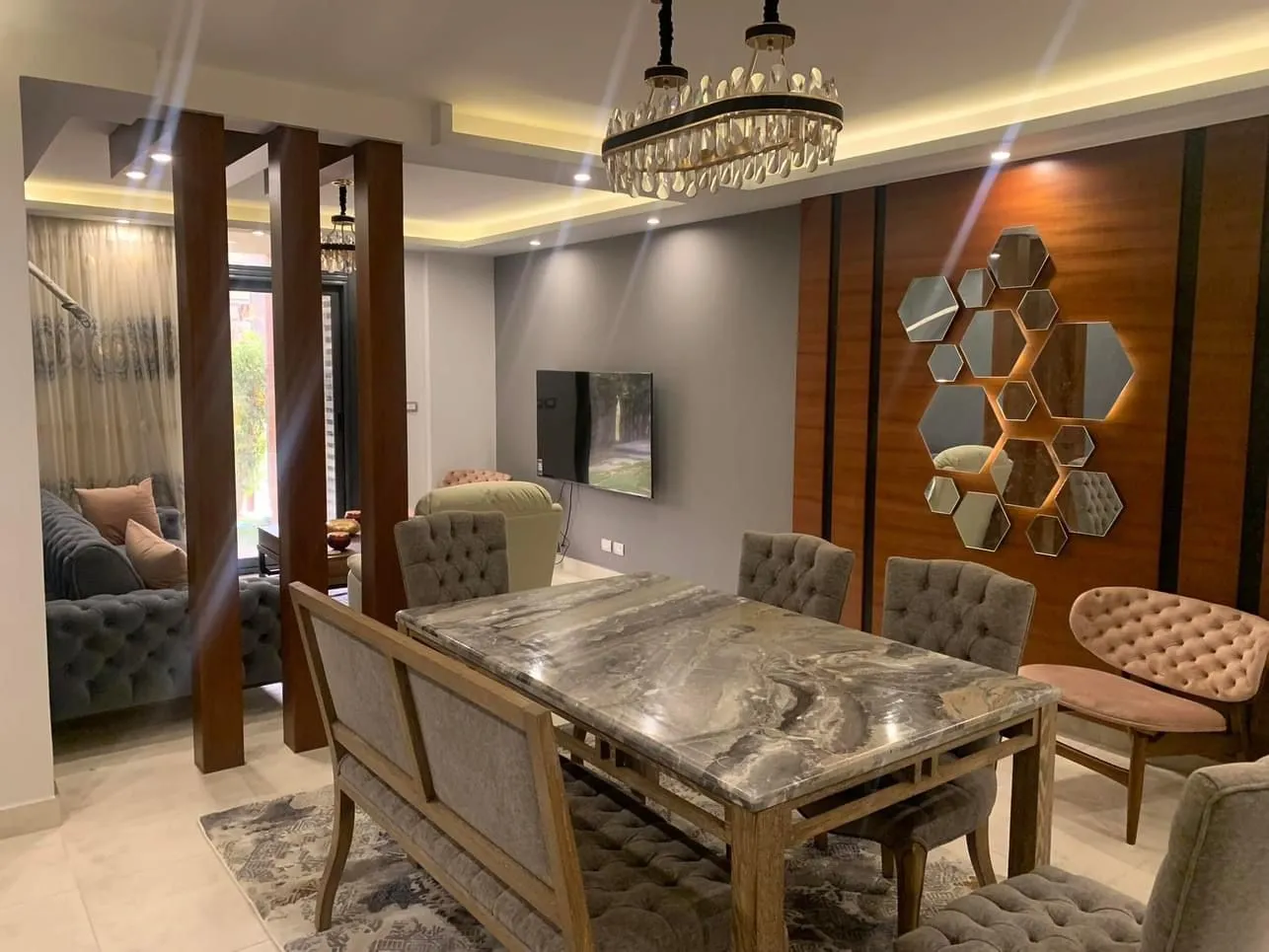 Apartment for sale in AZAD in New Cairo of 155 m² with 3 bedrooms