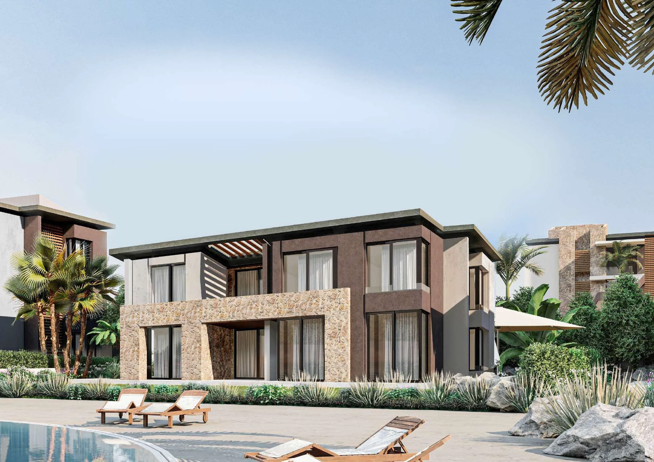 Apartment for sale in Greens Baywest Valley in Somabay of 105 m² with 2 bedrooms