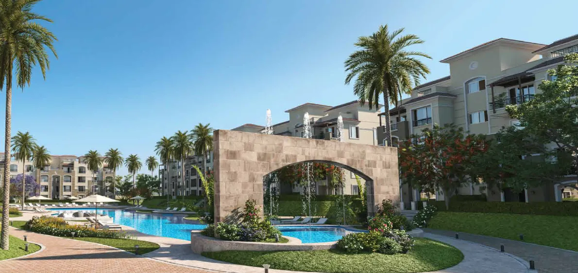 Apartment for sale in Stone Residence in New Cairo of 140 m² with 2 bedrooms