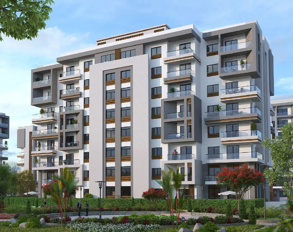 Apartment for sale in Bleu Vert  in New Capital City of 71 m² with 1 bedrooms