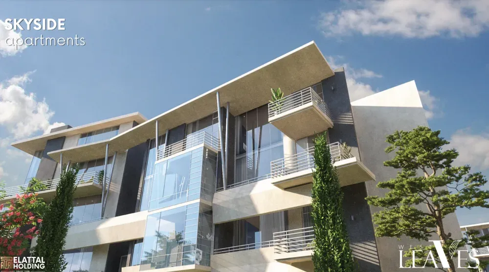 Apartment for sale in Leaves in 6th of October City of 105 m² with 2 bedrooms
